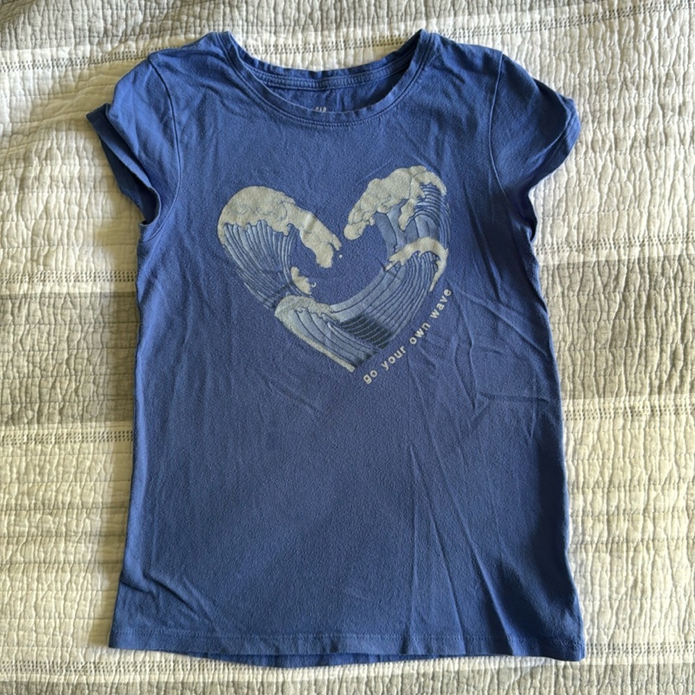 Gap girls fitted t-shirt size XL